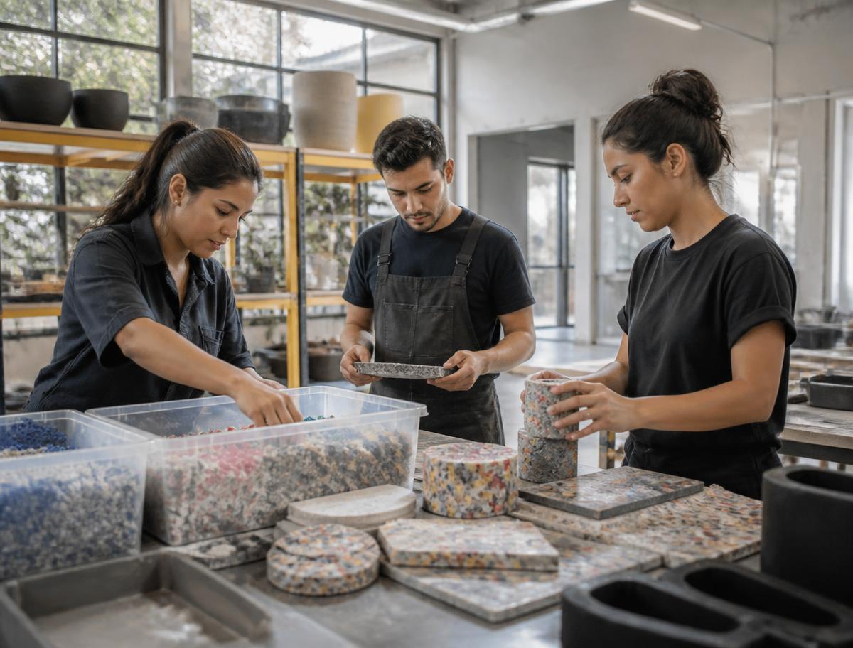 Empresa del sector economía circular en operación