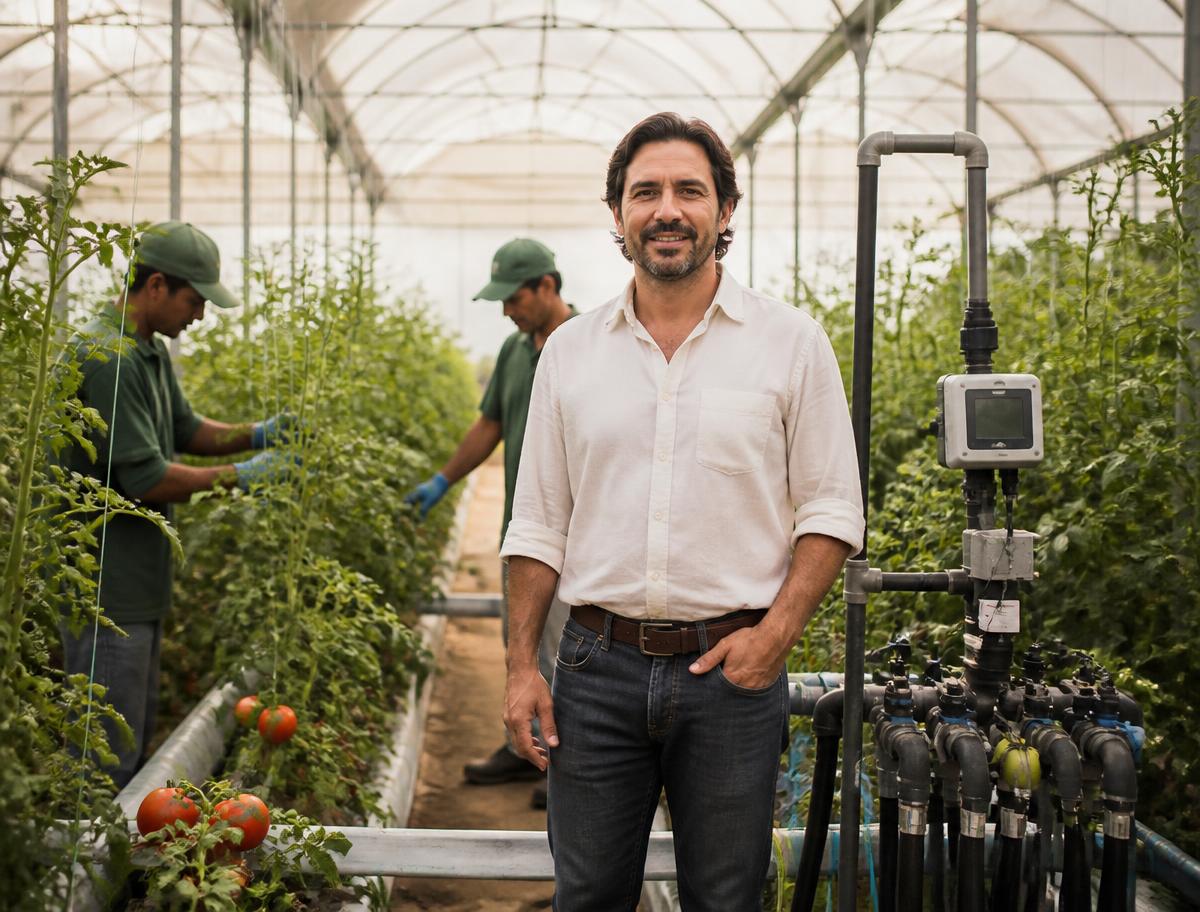Empresa del sector agricultura en operación