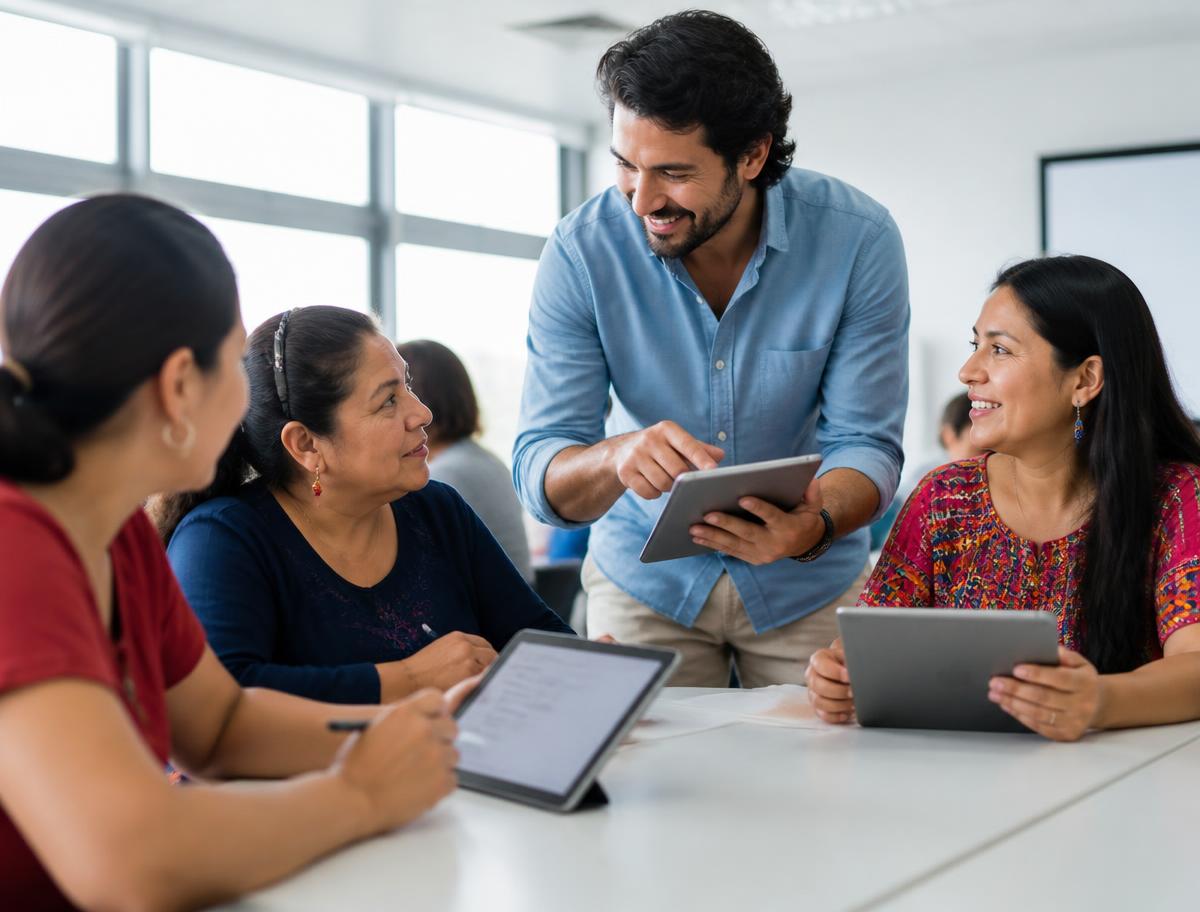 Empresa del sector educación en operación
